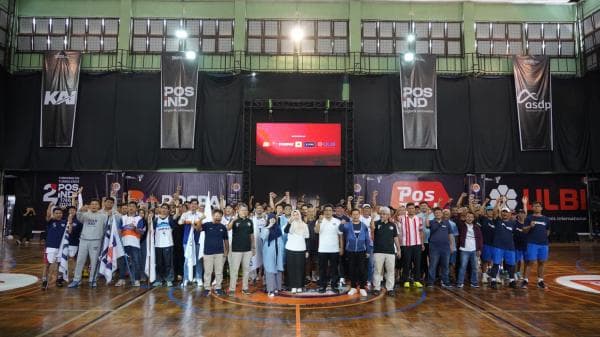 Rangkaian HUT ke-278, Pos Indonesia Gelar Turnamen Basket dan Tenis Lapangan AntarBUMN