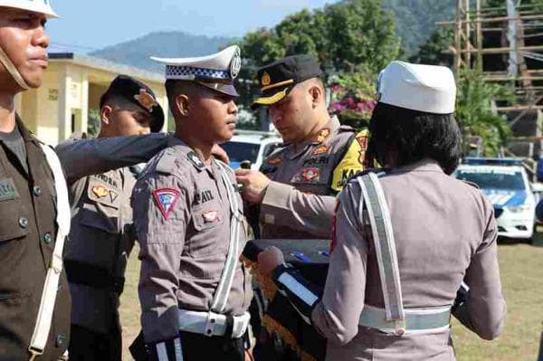 Polres Ende Apel Gelar Pasukan Operasi Zebra Turangga 2024, Catat Tanggalnya