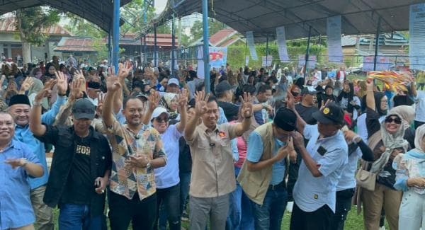 Ribuan Warga Padati Kampanye Trisal-Akhmad di Telluwanua