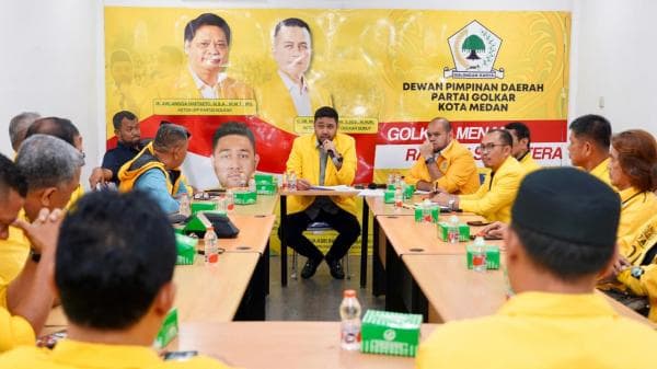 Kader Golkar Medan Solid Menangkan Bobby-Surya dan Rico-Zaki di Pilkada 2024