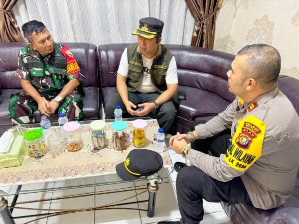 Sampaikan Poin Penting Persiapan Jelang Pilkada, Polsek Bukit Kapur Ajak Kolaborasi dan Kerja Sama