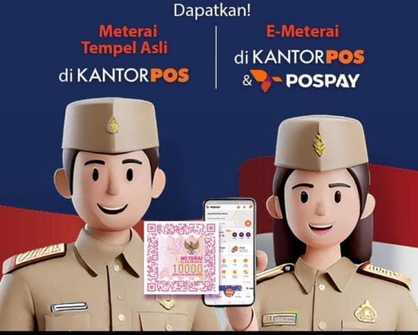 Persiapkan Berkas PPPK 2024 dengan Meterai Sah, Tersedia di Kantor Pos dan Pospay