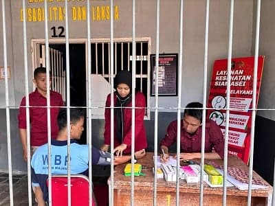 Rutan Kelas IIB Majene Tingkatkan Pelayanan Kesehatan Warga Binaan