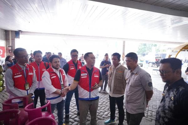 Pertamina Patra Niaga Sulawesi Bersama Stakeholder Terkait Mengecek Ketersediaan BBM dan LPG disalah