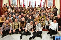 Momen Jamuan Makan Siang Terakhir dari Jokowi untuk Menteri Kabinet Indonesia Maju di Istana Negara