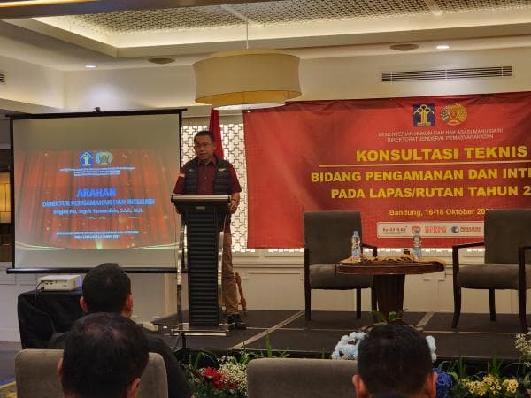 KPLP Lapas Cilegon Mantapkan Kesiapsiagaan Lewat Pelatihan Intelijen dan Pengamanan Ditjen PAS