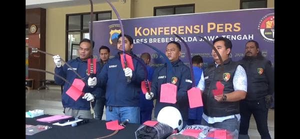 9 Pelaku Tawuran Remaja di Brebes Diringkus Polisi