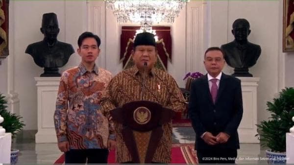 Daftar Menteri Kabinet Merah Putih, Prabowo-Gibran Siap Pimpin Indonesia