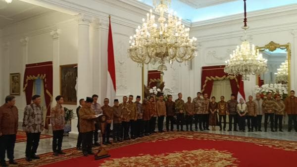 Kabinet Merah Putih Resmi Diumumkan, Prabowo dan Gibran Tampilkan Formasi Solid untuk Indonesia