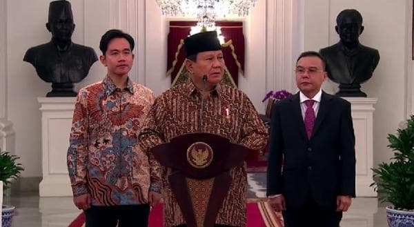 Presiden Prabowo Tunjuk 56 Wakil Menteri, Ada Nama Giring Ganesha Vokalis Nidji Hingga Fahri Hamzah