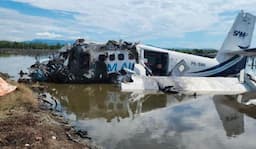 5 Orang Tewas Dalam Kecelakaan Pesawat SAM Air yang Jatuh di Tambak Pohuwato