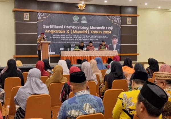 FDK UINAM dan Kemenag Sulsel Kembali Gelar Sertifikasi Pembimbing Haji Angkatan X 2024