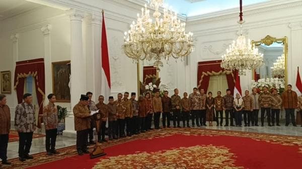 Daftar Lengkap Nama-nama Menteri dan Wamen Kabinet Merah Putih Prabowo-Gibran 2024-2029