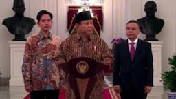 Prabowo Umumkan Kabinet Merah Putih 2024-2029, 109 Menteri dan Pejabat Siap Dilantik