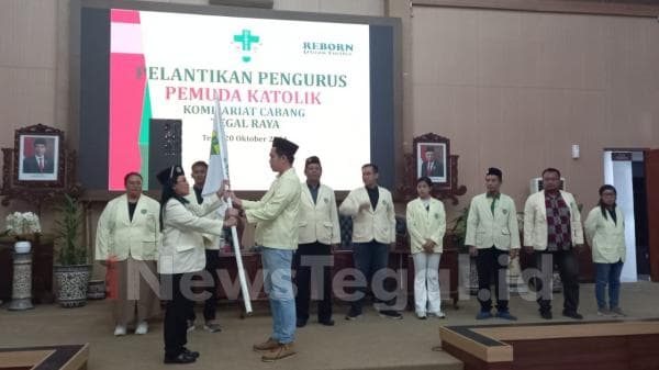 Pengurus Pemuda Katolik  Komisariat Cabang Tegal Raya Dilantik