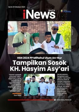 Kirab HSN 2024, Pesantren Miftahul Ulum An-Nur Tampilkan Sosok KH. Hasyim Asy’ari