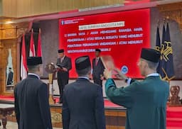 Lantik dan Ambil Sumpah PPNS, MPDN, & Notaris Pengganti, Ini Pesan Penting Kakanwil Kumham Jateng