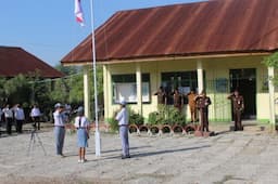 Kejari TTU Ikut Upacara Bendera Bareng Siswa Sekolah Pelita Karya, Ini Pesan yang Disampaikan