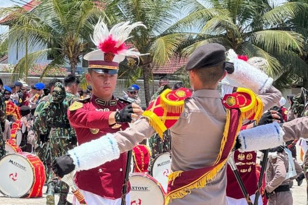 Drumband Corps Adhipramana Citra Bhayangkara V Lanjutkan Tradisi Baik