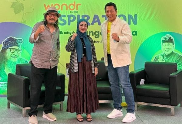 Babe Bambang Pendiri Sanga Sanga Bagikan Kisah Inspirasi Hidup di Hadapan Nasabah