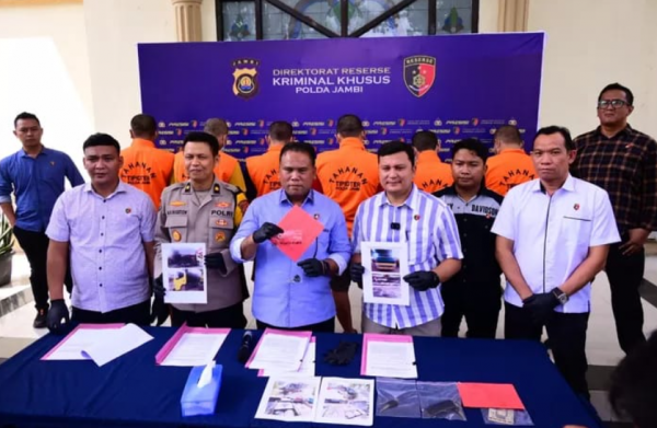 Polisi Amankan Pengangkutan BBM Ilegal Lintas Provinsi di Jambi