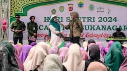 Gita KDI Rayakan HSN di Cianjur, Pernah Jadi Santriwati hingga Miliki Deretan Prestasi