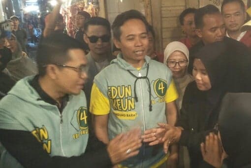 Membangun dari Pelosok Desa, Target Pasangan EDUN Ciptakan Pemerataan di KBB