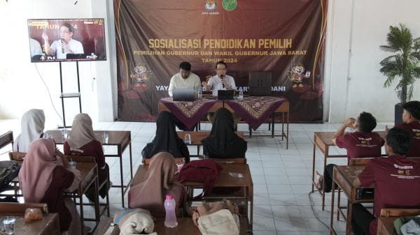 Pentingnya Keterlibatan Pemilih Pemula, KPU Jabar Gelar Sosialisasi di  Yayasan Karya Madani