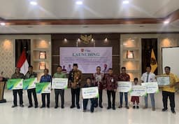 Pemkab Kobar-BPJS Ketenagakerjaan Pangkalan Bun Launching Jaminan Sosial Pekerja Sektor Sawit