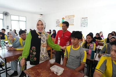 PKK Sulbar Dukung Penuh Program Makan Gratis di Sekolah Presiden Prabowo Subianto