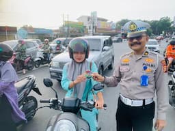 Pilkada Semakin Dekat, Satlantas Pekanbaru Himbau Warga Jaga Kamtibmas