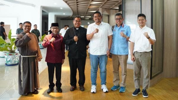 Uskup Agung Medan Siap Berkolaborasi dengan Bobby-Surya