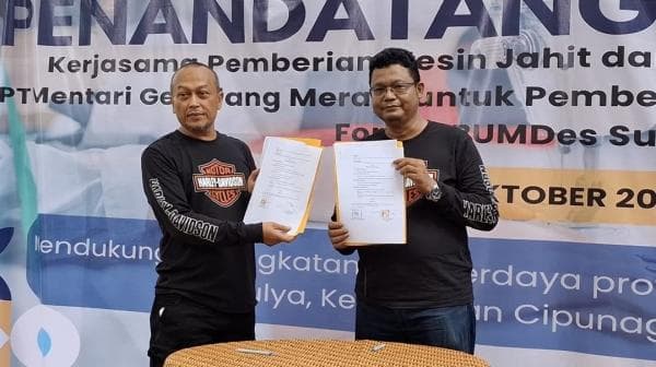 Kerjasama Forum BUMDes Subang dan PT MGM Berikan Pelatihan Menjahit Gratis dan Langsung Bekerja