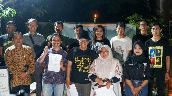 Jaga Independensi, Jurnalis di Batam Deklarasi "Jurnalis Bukan Juru Kampanye"