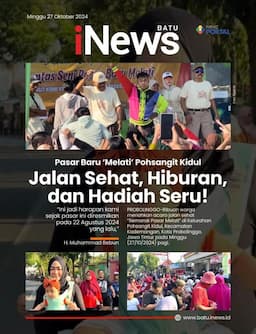 Meriah! Warga Kota Probolinggo Tumpah Ruah di Jalan Sehat Pasar Baru Melati