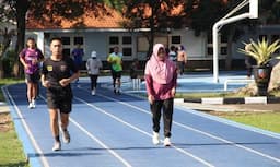 Lapangan Beceu Ishaq Lanud Husein Sastranegara Jadi Destinasi Favorit Berolahraga di Akhir Pekan