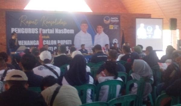 Nasdem Ciamis Gelar Rapat Konsolidasi Pemenangan Herdiat-Yana di Pilkada 2024