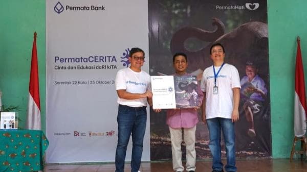 Libatkan Ratusan Karyawan, Permata Bank Berbagi CERITA untuk Anak Usia Sekolah di Lebih dari 22 Kota