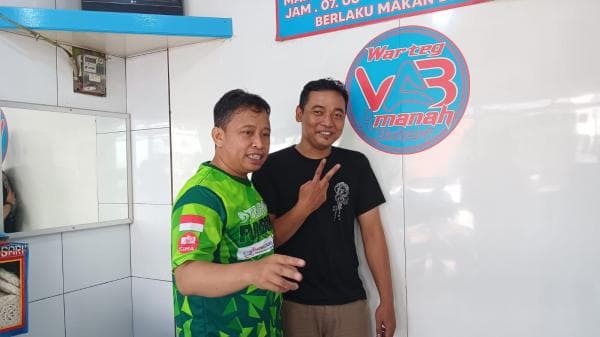 Bahagia Didatangi Supian Suri, Pemilik Warteg di Depok Sampaikan Harapan