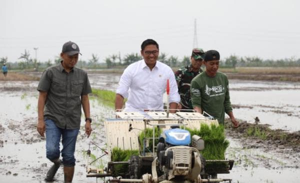 Pastikan Ketahanan Pangan, Indonesia Cetak Sawah Baru Tiga Juta Hektar