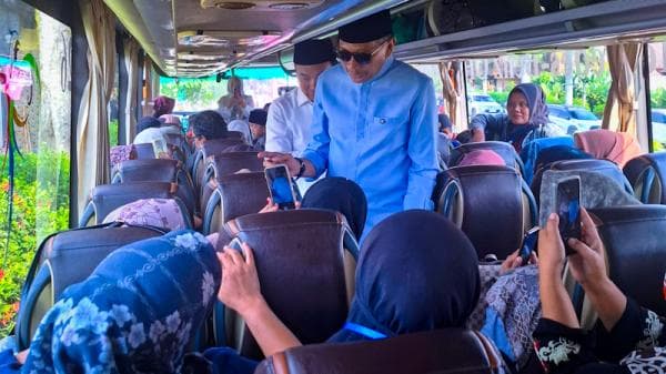 Dukung WALI, Paguyuban Saudagar Kedungkandang berangkatkan 32 Bus Ziarah Wali.