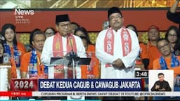 Debat Kedua Pilgub Jakarta, Pramono Anung Bawa-bawa Nama Cikarang saat Bertanya ke RK