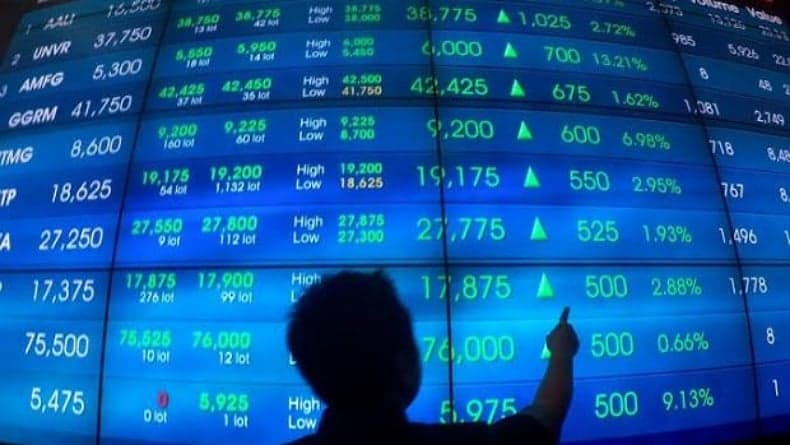 IHSG Sepekan Menguat 3,18 Persen, Kapitalisasi Pasar Tembus Rp12.967 Triliun