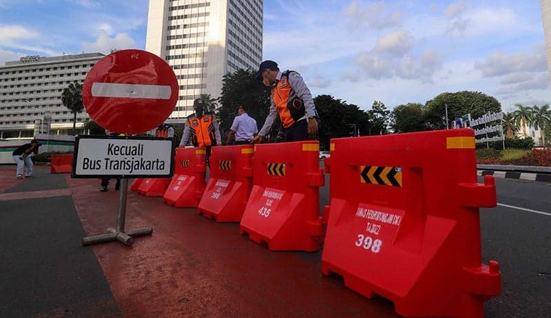 Catat, Ini Titik Rekayasa Lalin saat Pelantikan Presiden Minggu 20 Oktober