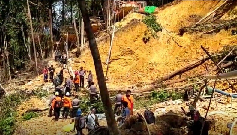 Kronologi Tambang Emas Longsor Timbun 40 Orang di Solok, 15 Tewas 25 Masih Dicari