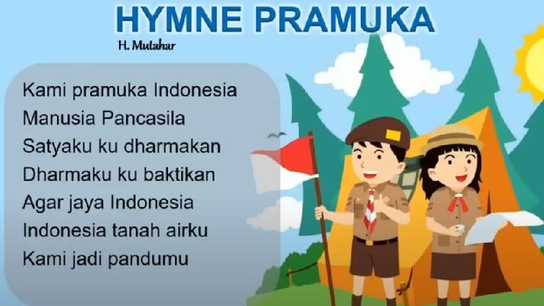 Lirik Lagu Hymne Pramuka, Menggugah Semangat Kepanduan Indonesia