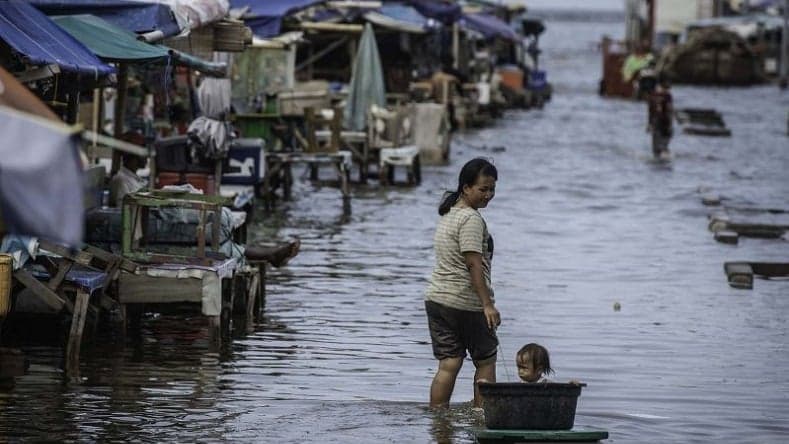 Jumbo! Prabowo Butuh Rp1.750 Triliun untuk Bangun Giant Sea Wall Jakarta-Gresik