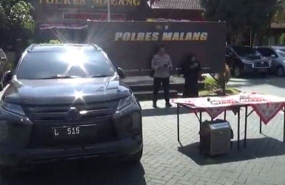 Viral Mobil Berpelat Lemhannas Dipakai Diesel War di Malang, 2 Orang Diamankan