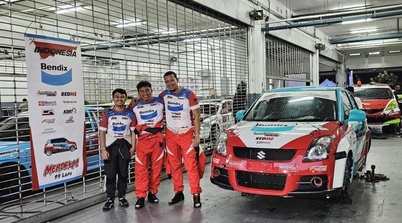 Tim Indonesia Bendix X KDRT Panaskan Endurance Level Asia di Sirkuit Sepang