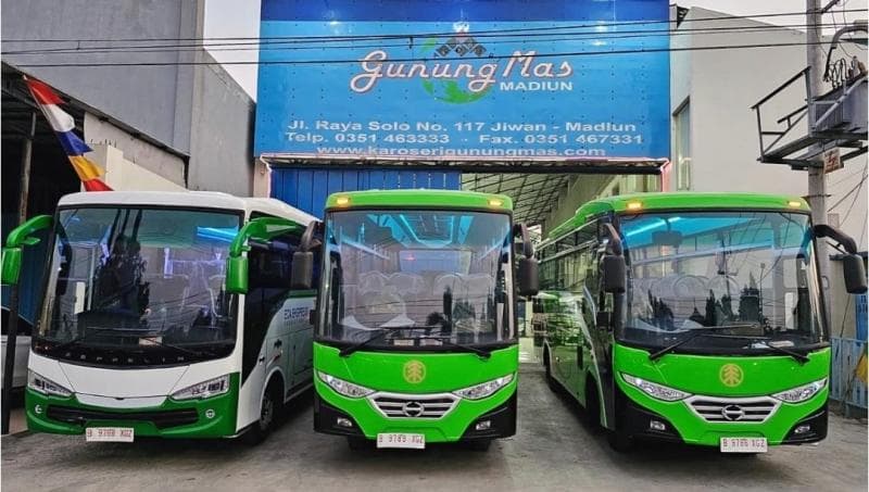 Sejarah Karoseri Gunung Mas, Berawal dari Reparasi Kini Jadi Langganan PO Bus Besar